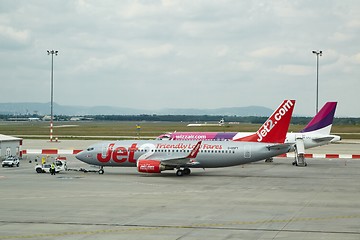 Image showing Plane at the airport