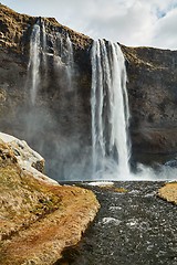 Image showing Waterfall in Iceland