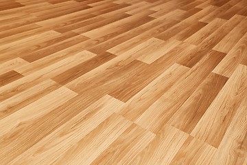 Image showing Parquet floor of a room