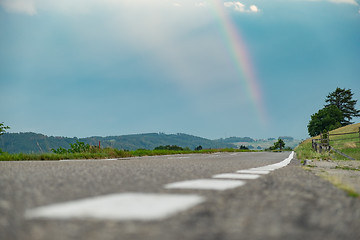 Image showing pictoresque rainbow Swiss