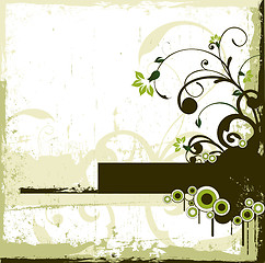 Image showing floral background