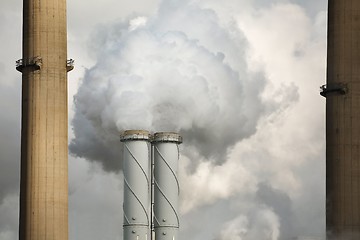 Image showing Smoking power plant