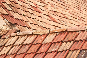 Image showing Roof tiles texture