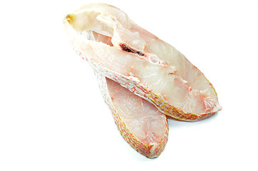 Image showing Red snapper fish fillet