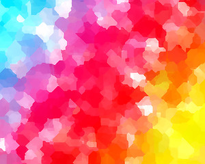 Image showing Abstract colorful spotted pattern