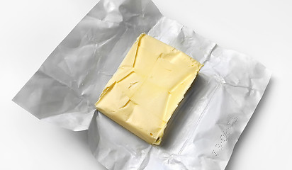 Image showing Piece of butter