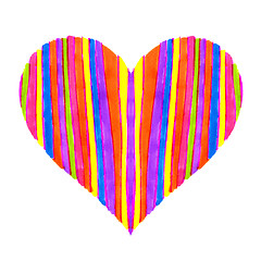 Image showing Abstract bright heart 