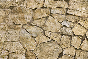 Image showing Texture of old stone wall