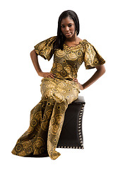 Image showing Traditional african woman