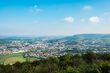 Image showing View to the town Aalen