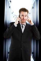 Image showing Stressed businessman