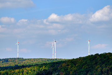 Image showing energy windmill in Germany