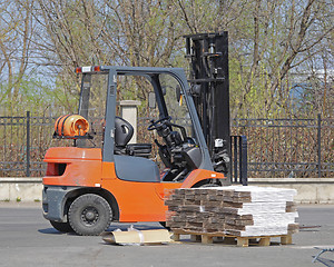 Image showing Forklift Truck