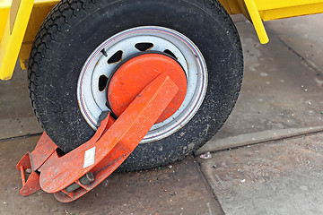 Image showing Wheel Clamp