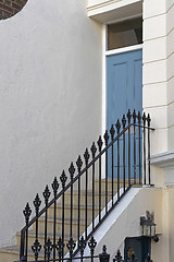 Image showing Stairway and Door