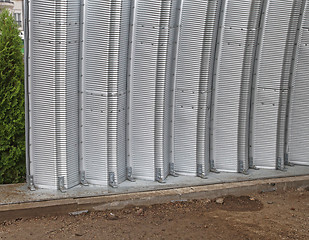 Image showing Building Metal Wall