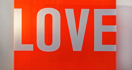 Image showing Love Sign