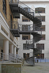 Image showing Spiral Stairs