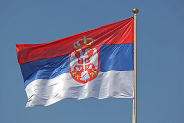 Image showing Serbia Flag