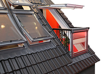 Image showing Roof Window Balcony