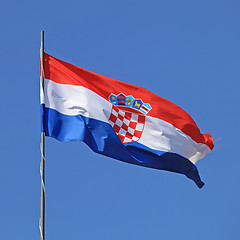 Image showing Croatia Flag