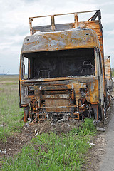 Image showing Truck Cabin Damage