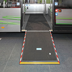 Image showing Wheelchair Ramp Bus