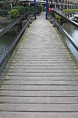 Image showing Movable Footbridge