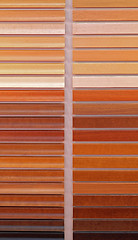 Image showing Wood Color Samples