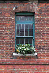 Image showing Red Brick Window