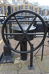 Image showing Draw Bridge Wheel