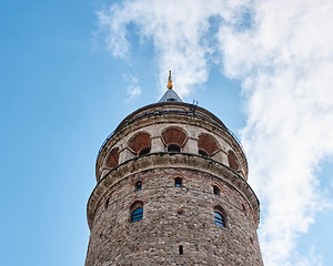 Image showing View of the Galata Tower