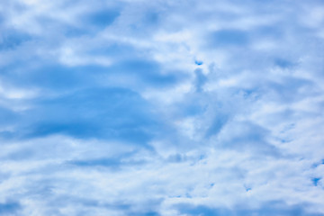 Image showing sky with gray clouds