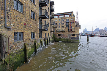 Image showing Thames Warehouses