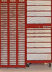 Image showing Metal Drawers