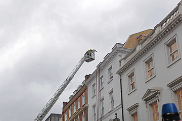 Image showing Aerial Ladder London