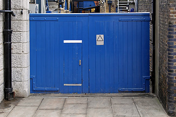 Image showing Blue Gate