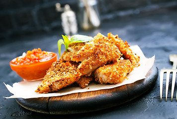 Image showing fried fish