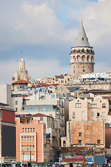 Image showing Galata Tower in Istanbul Turkey