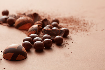 Image showing delicious chocolate candies