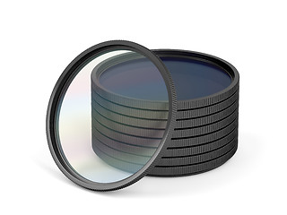 Image showing Stack with photographic filters