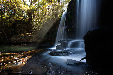 Image showing Waterfall and swimming hole in Southern Highlands