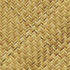 Image showing Woven basket texture