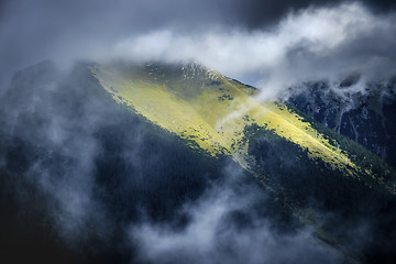 Image showing Mountains of Garmisch-Partenkirchen in autumn