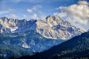 Image showing Mountains of Garmisch-Partenkirchen in autumn