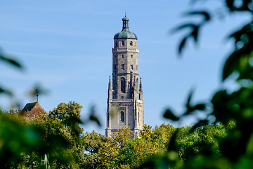 Image showing View to tower Daniel