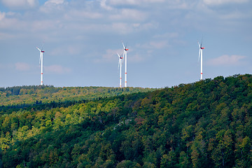 Image showing energy windmill in Germany