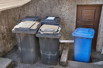 Image showing Dust bin containers