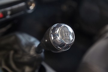 Image showing Manual gear stick