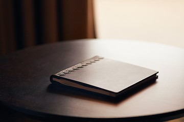 Image showing Book on a desk